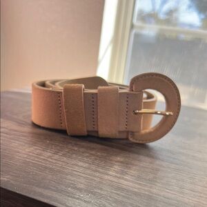 Express Tan Leather Belt